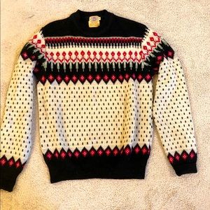 BASCO Vintage-All American Sports- Ski Sweater-M